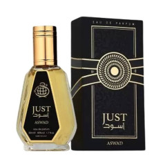 Eau de Parfum Fragrance World Just Aswad - pour homme - 50ml · Smarty Paris Beauté · Smarty Paris